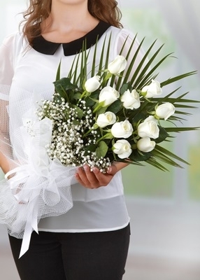 İthal 11 Gül Buketi - GİB111